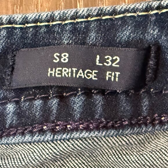 Vigoss Heritage Fit Bootcut Jeans – Size 8 - Picture 16 of 16